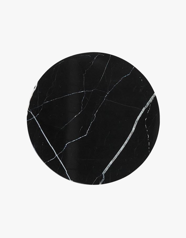 Grytunderlägg svart - 19x19x1,4 cm svart - 1