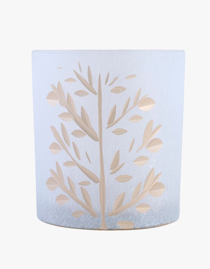 Värmeljushållare vit - 7,3x7,3x8 cm vit - 1