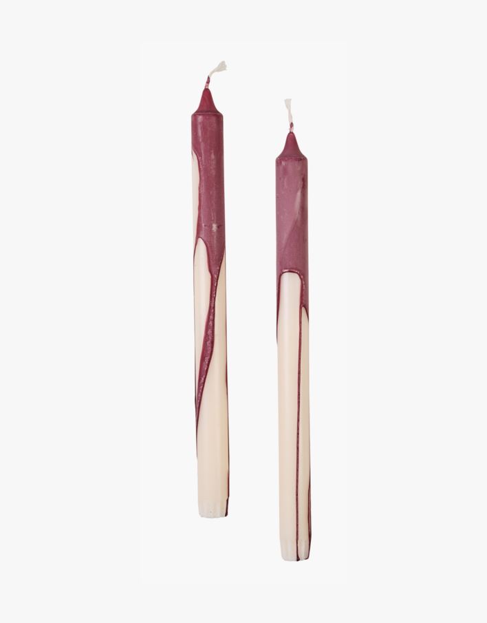 Kronljus burgundy - 30 cm burgundy - 1