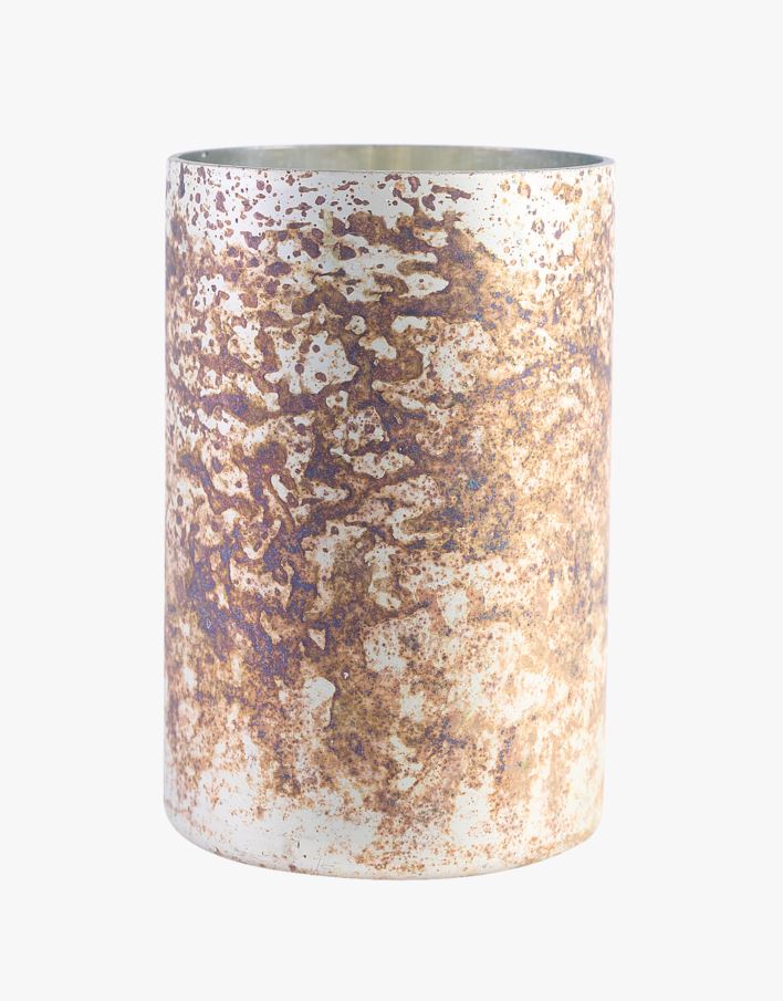 Värmeljushållare multi/vit - 10x15 cm multi/vit - 1