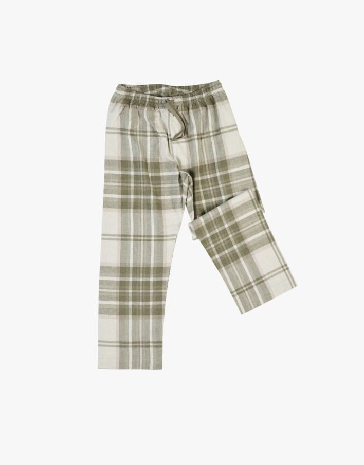 Pyjamasbyxor olivgrön - one size olivgrön - 1