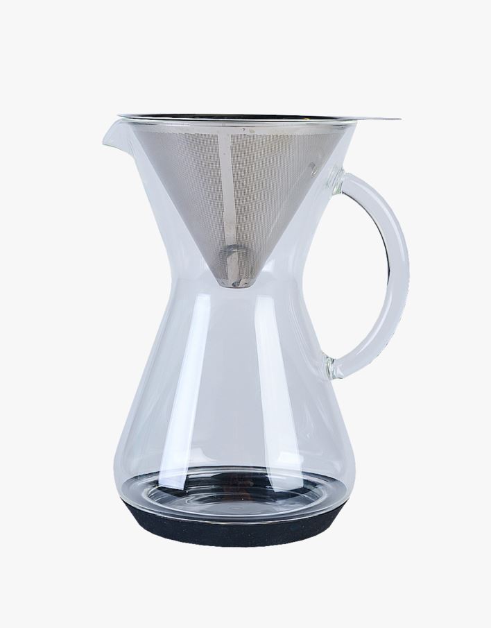 Kaffebryggare transparent - 12,5x20,5x16 cm transparent - 1