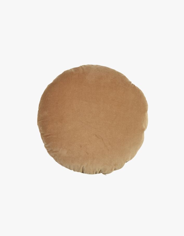 Prydnadskudde brun - ø 45 cm brun - 1