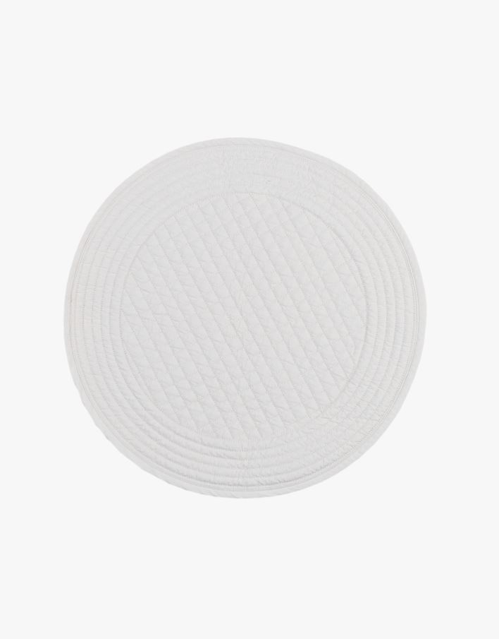 Bordstablett ljusbeige - ø37cm ljusbeige - 1