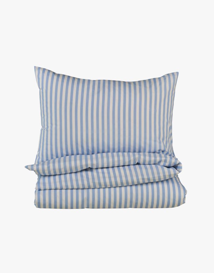 Påslakanset i bomull indigoblå - 230x220 cm indigoblå - 1