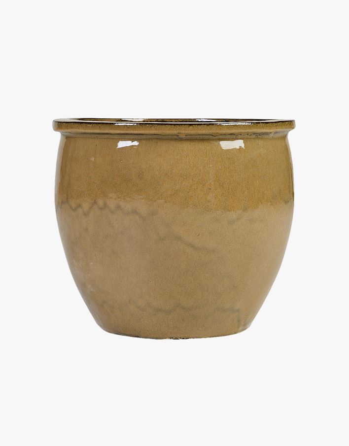 Kruka ljusbrun - 38x38x32 cm ljusbrun - 1