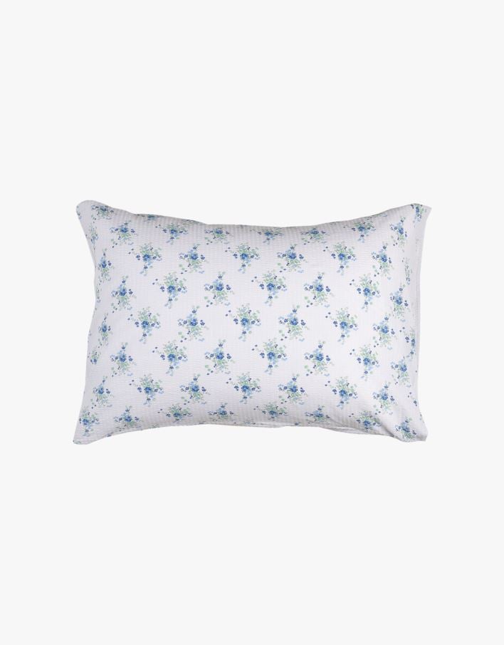 Örngott i bäckebölja blå - 70x100 cm blå - 1