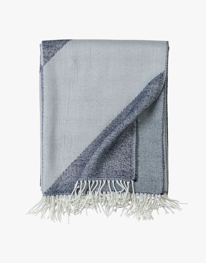 Pläd blå - 130x170 cm blå - 1