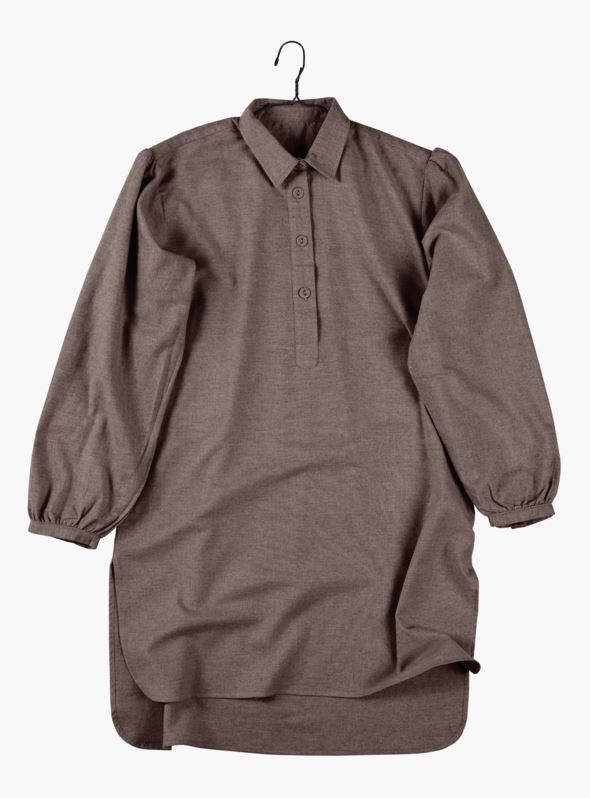 Nattskjorta brun - S/M brun - 1