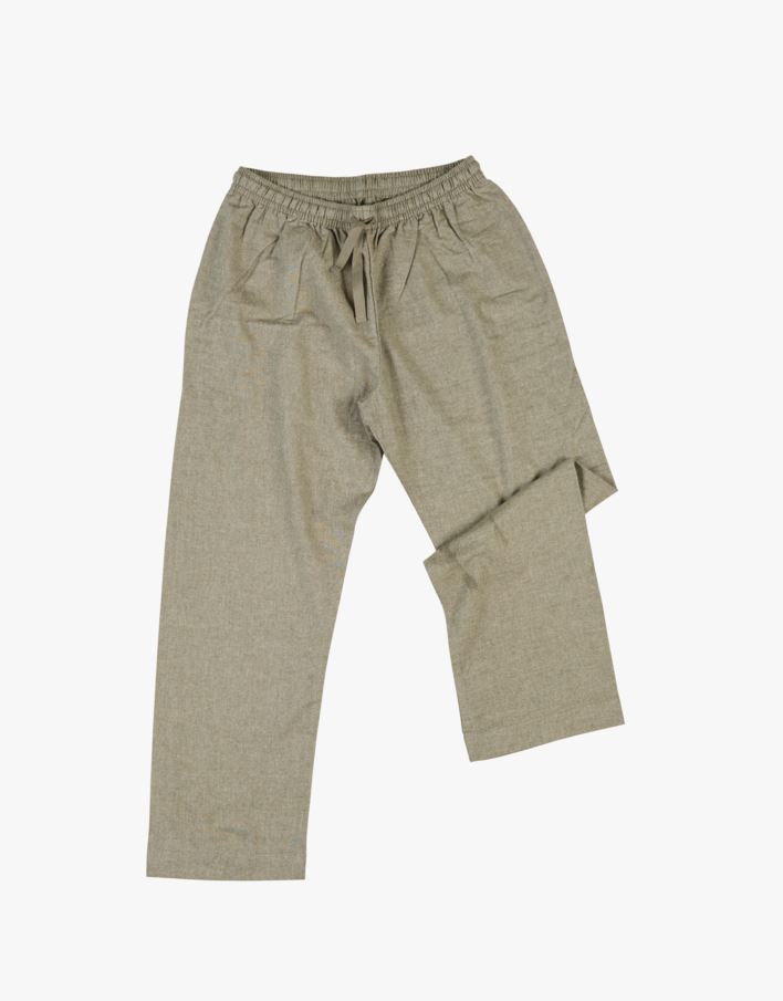 Pyjamasbyxor olivgrön - one size olivgrön - 1