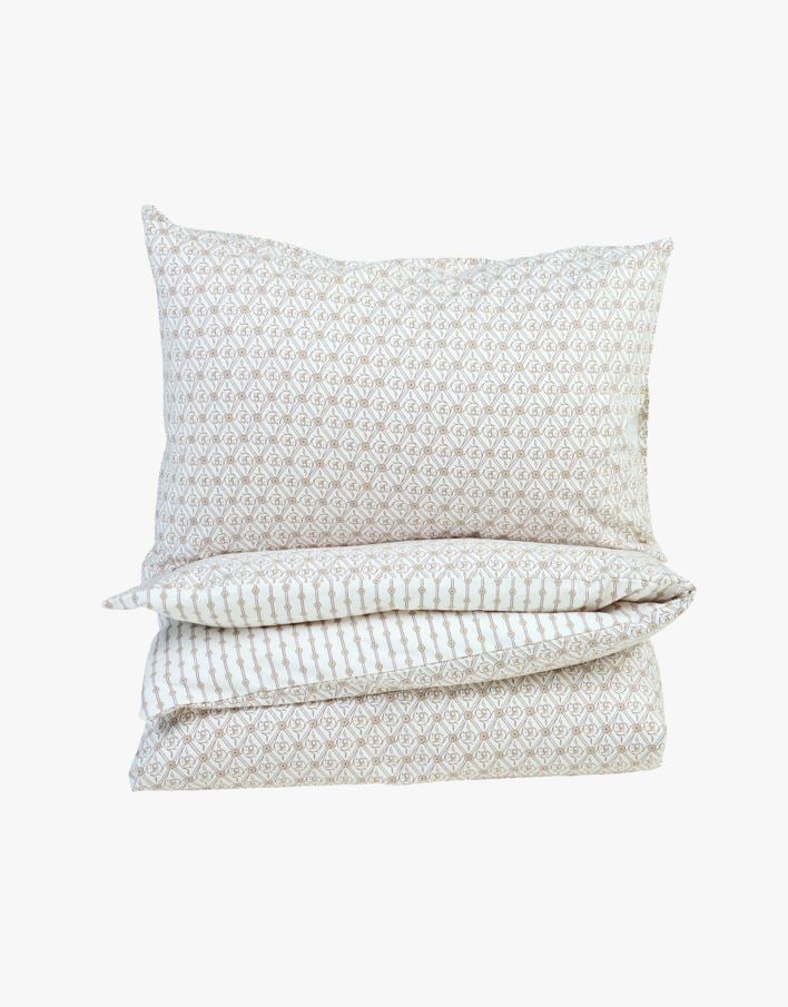 Påslakanset i flanell sand - 150x210+50x60 cm sand - 1