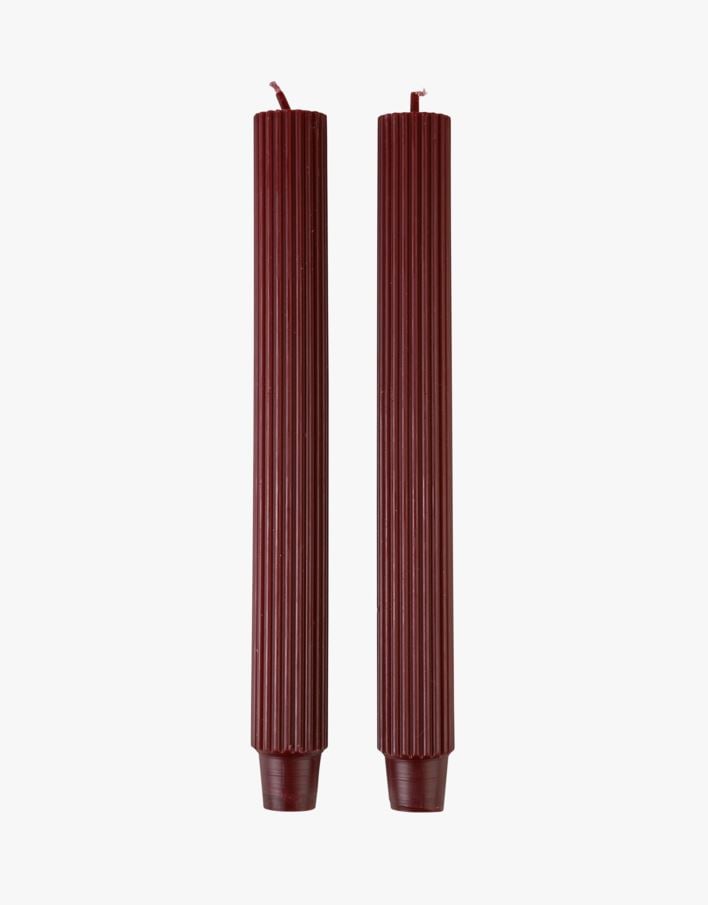Kronljus burgundy - 2,8x25 cm burgundy - 1