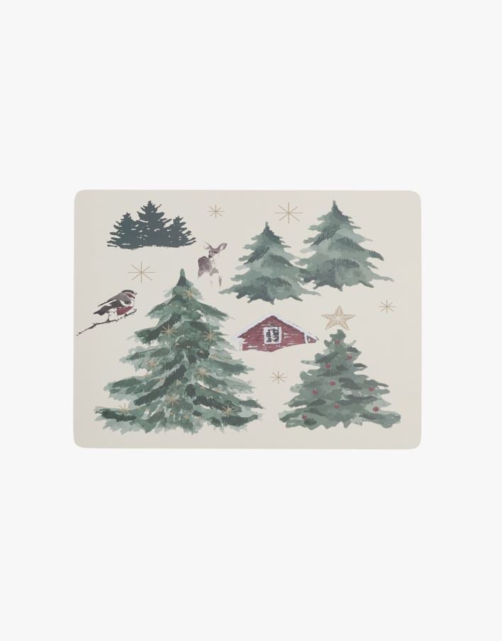 Bordstablett beige - 40x30 cm beige - 1