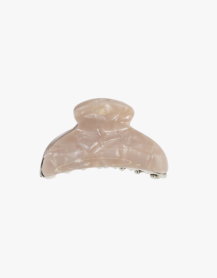 Hårklämma beige - 4,4x8,7x4,4 cm beige - 1