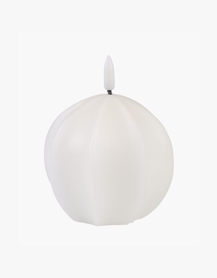 Led-ljus vit - 9,5x9,5x12,5 cm vit - 1