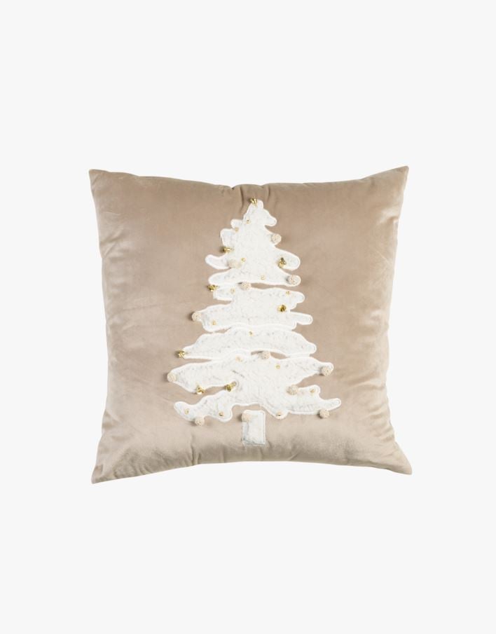 Prydnadskudde beige - 50x50 cm beige - 1