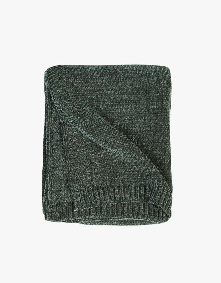 Pläd grön - 130x170 cm grön - 1