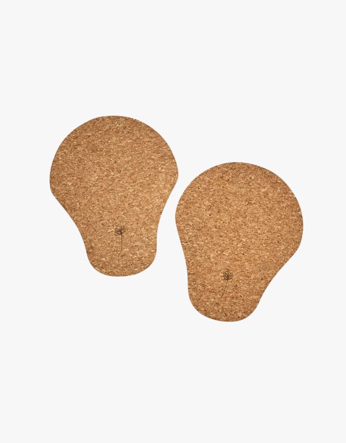 Floor sliders natur - 18x22,5x0,8 cm natur - 1