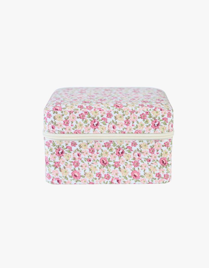 Smyckeskrin med dragkedja aprikos - 11x11 cm aprikos - 1