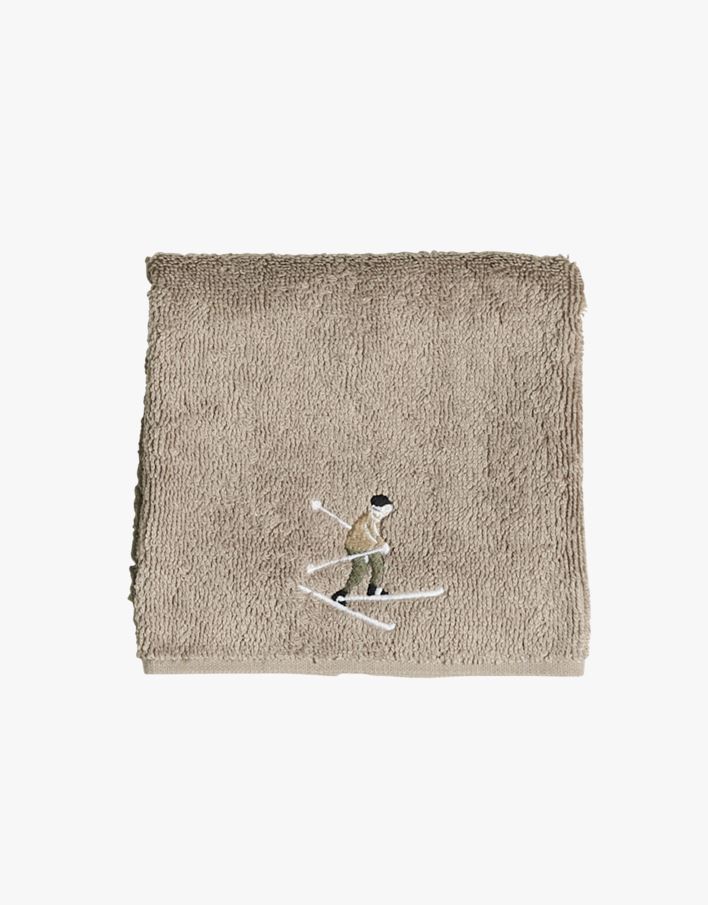 Tvättlapp brun - 30x30 cm brun - 1