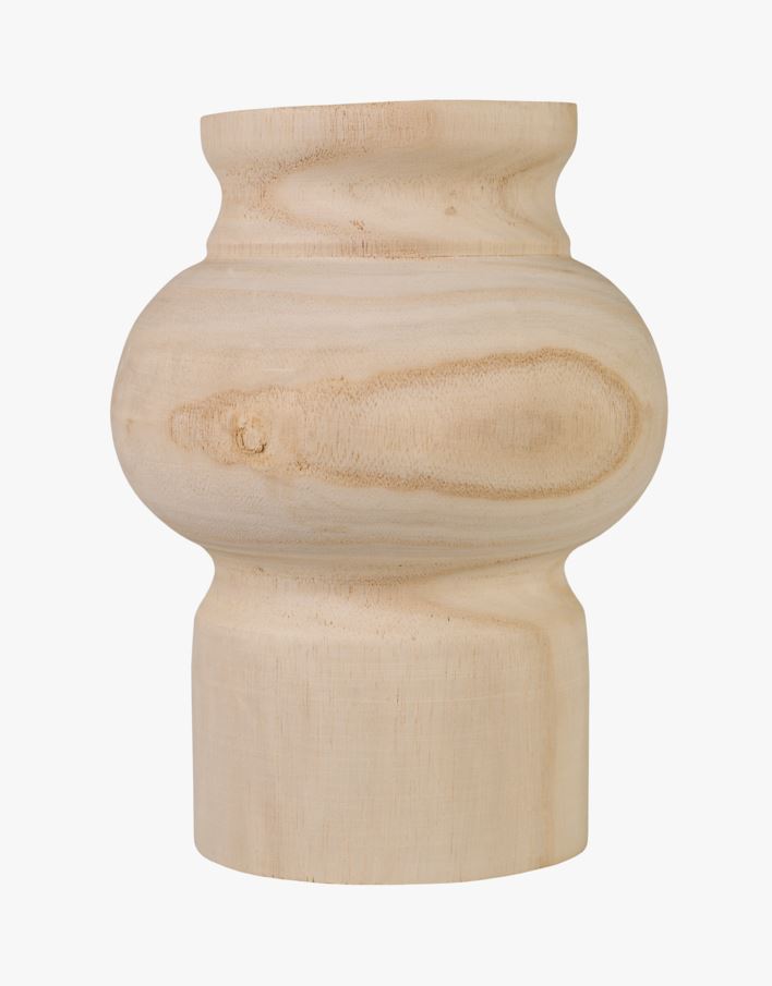 Vas ljus natur - 16x16x21,5 cm ljus natur - 1