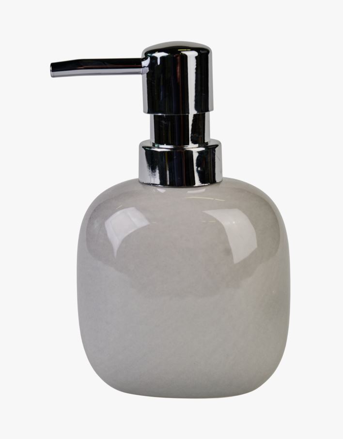 Tvålpump grå - 8,5x6,1x14,2 cm grå - 1