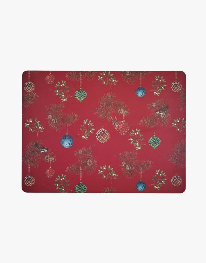 Bordstablett röd - 30x40 cm röd - 1