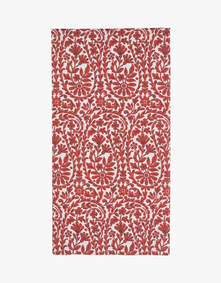 Pappersservetter multi/röd - 33x42 cm multi/röd - 1
