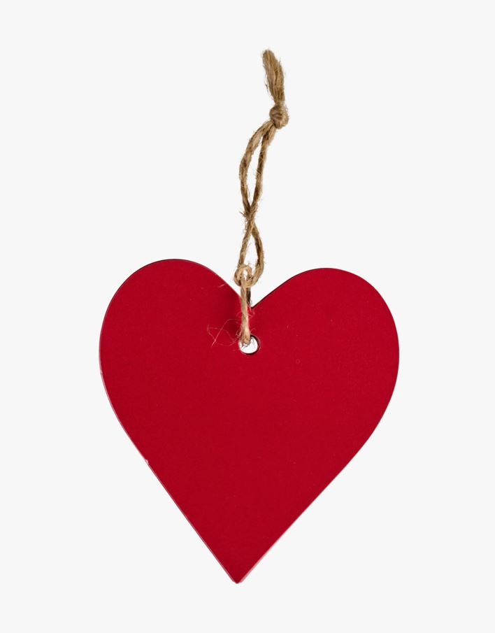 Presentetikett 12st röd - 8x8,5 cm röd - 1