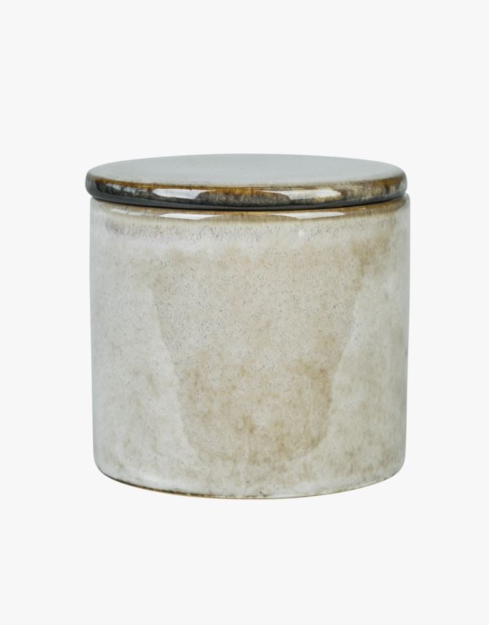 Förvaringslåda beige - 9,4x9,4x9 cm beige - 1