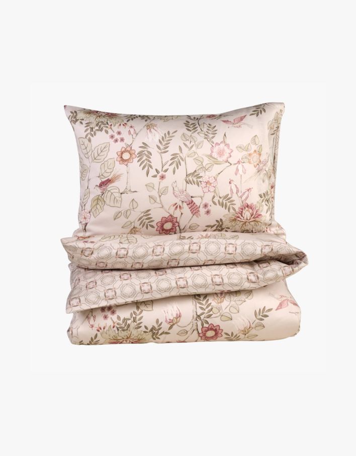 Påslakanset multi/grön - 150x210 cm multi/grön - 1