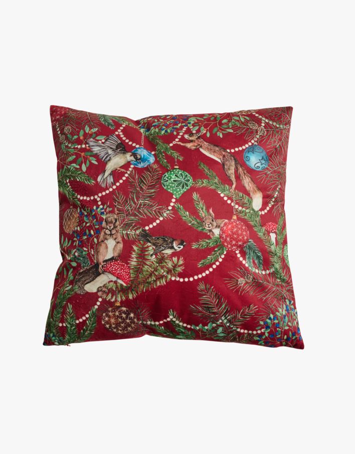 Prydnadskudde röd - 50x50 cm röd - 1