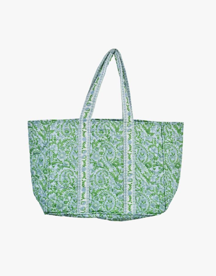 Tygväska multi/grön - 38x48 cm multi/grön - 1