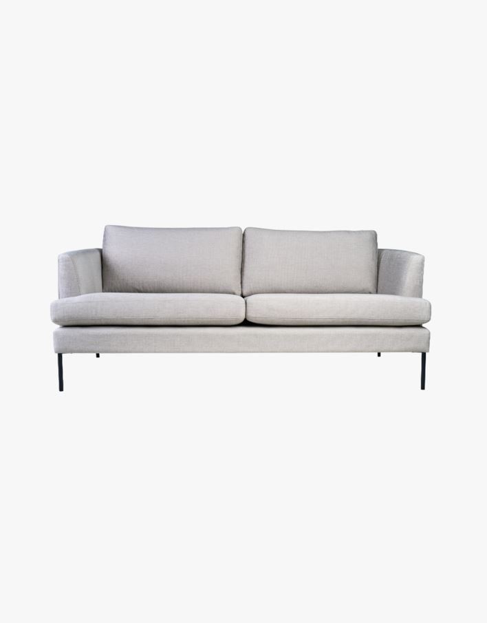Ava sofföverdrag 3-sits beige - 60x60x60 cm beige - 1