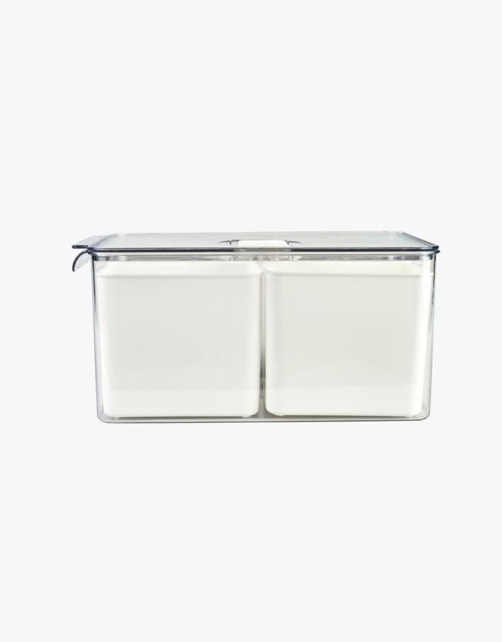 Förvaringslåda offwhite - 21x32,5x15,5 cm offwhite - 1