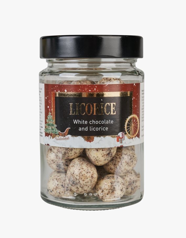 Lakrits med vit choklad vit - 170 g vit - 1