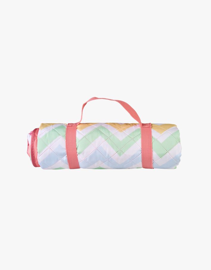 Picknick-filt multi/rosa - 135x150 cm multi/rosa - 1