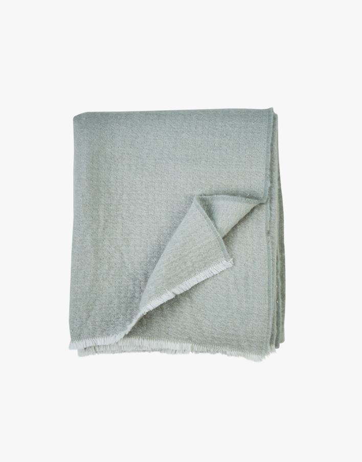 Pläd lindblomsgrön - 130x170 cm lindblomsgrön - 1