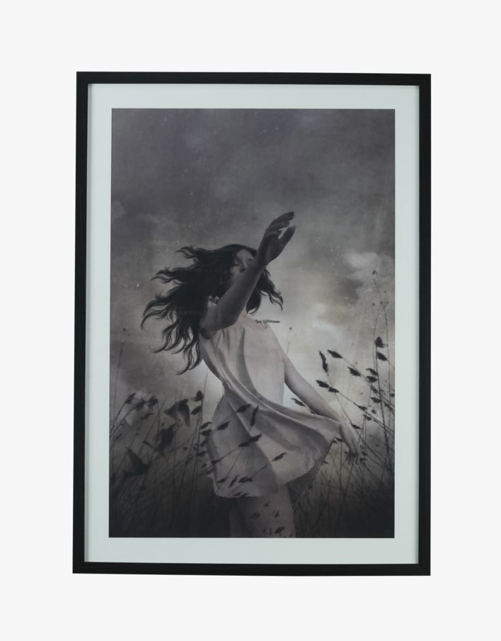 Tavla svart - 70x100 cm svart - 1