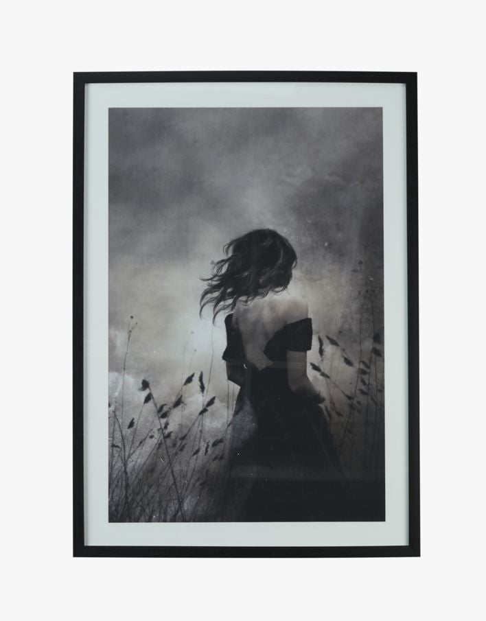 Tavla svart - 50x70 cm svart - 1