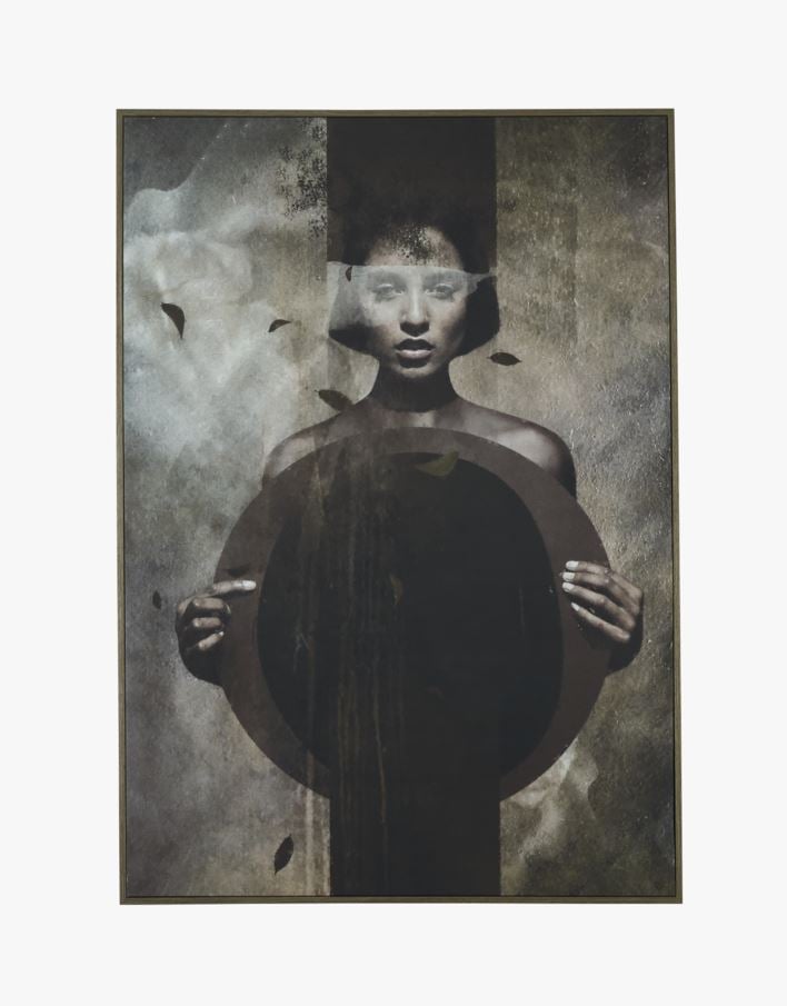 Tavla brun - 50x70 cm brun - 1