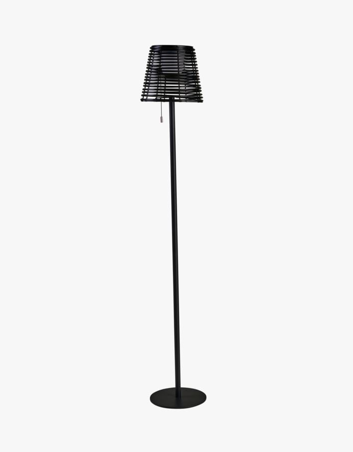 Led golvlampa svart - 20x20x122 cm svart - 1