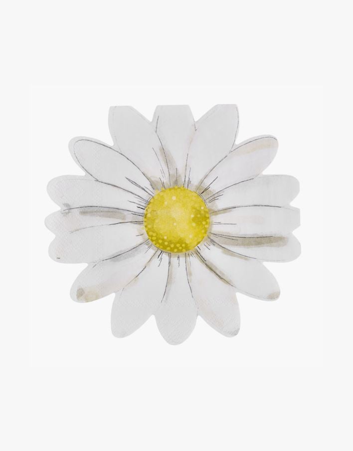 Pappersservetter multi/vit - 33x33 cm multi/vit - 1