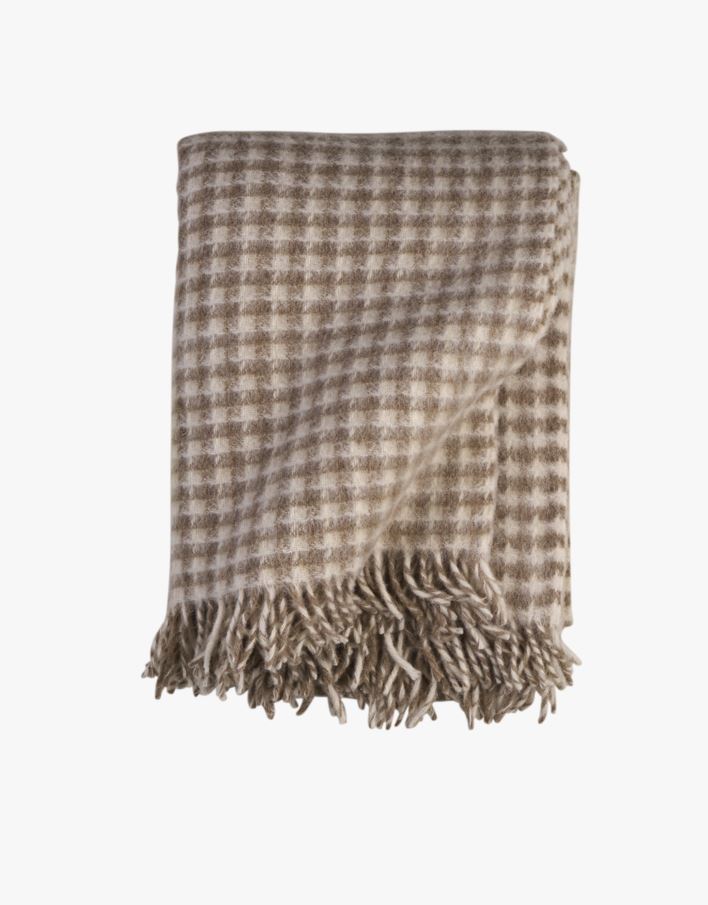 Ullpläd multi/beige - 130x170 cm multi/beige - 1