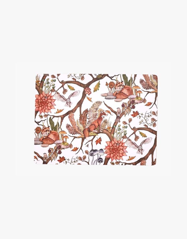 Bordstablett multi/vit - 40x30 cm multi/vit - 1