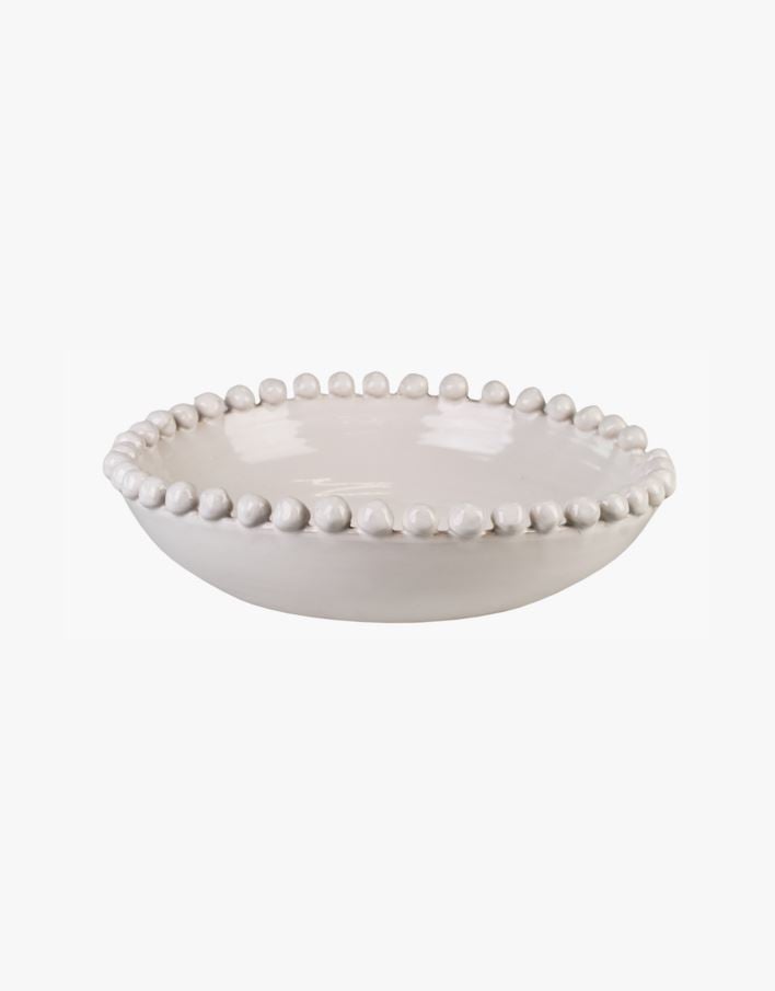 Skål offwhite - 40x40x12 cm offwhite - 1