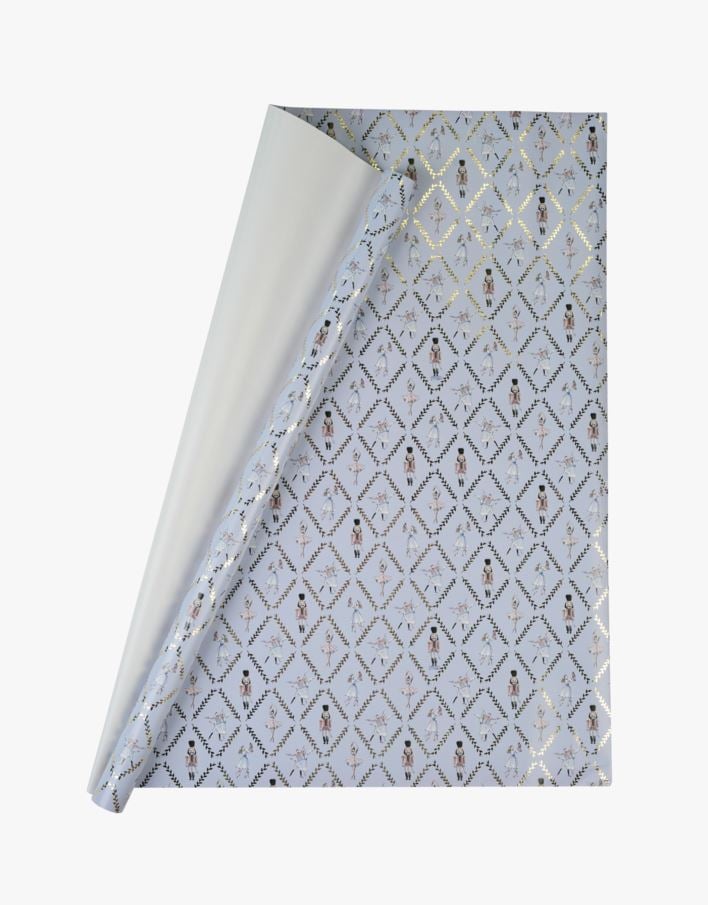 Presentpapper blå - 70x300 cm blå - 1