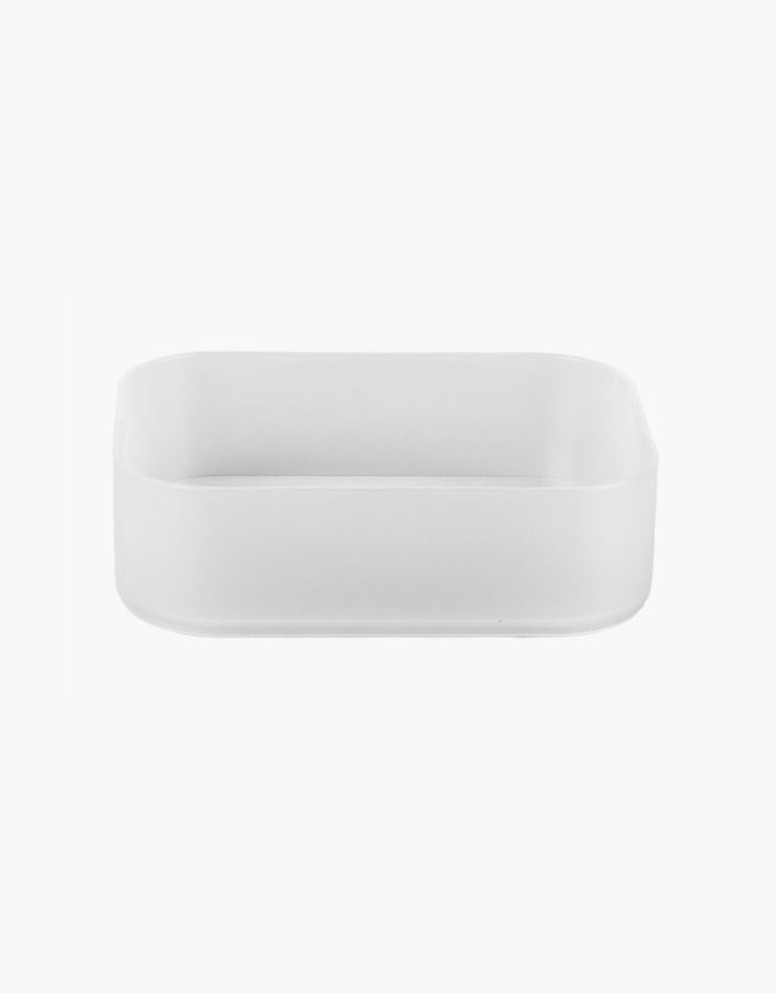 Förvaringslåda frostad - 11x15x4,5 cm frostad - 1