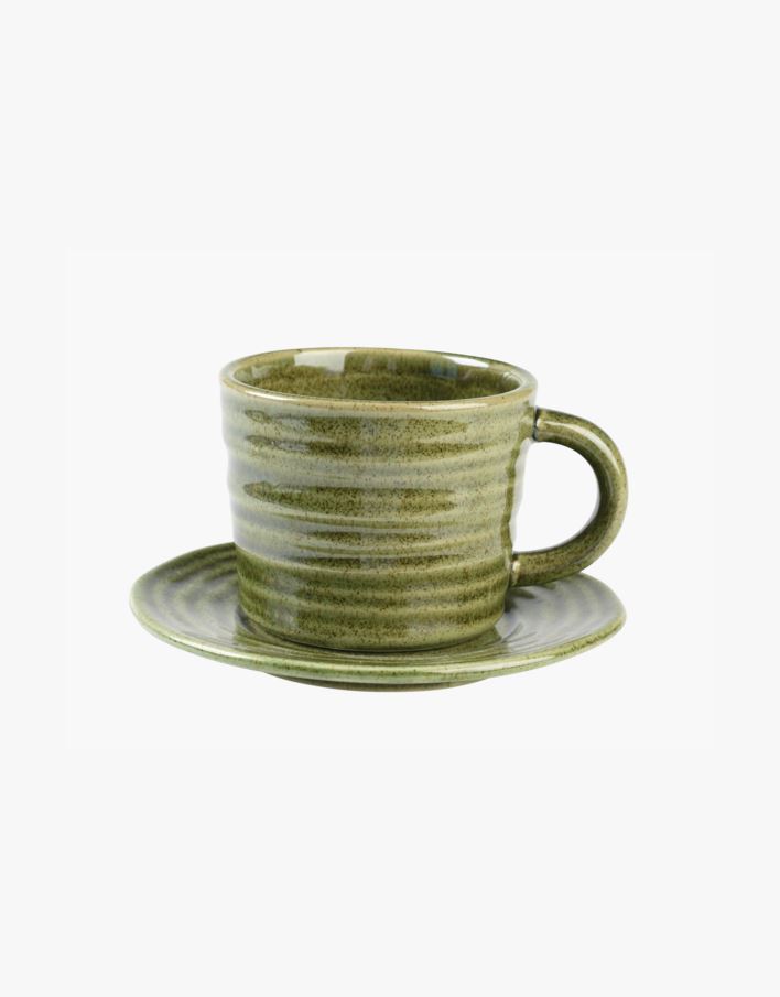 Kopp m/ fat grön - 300 ml grön - 1