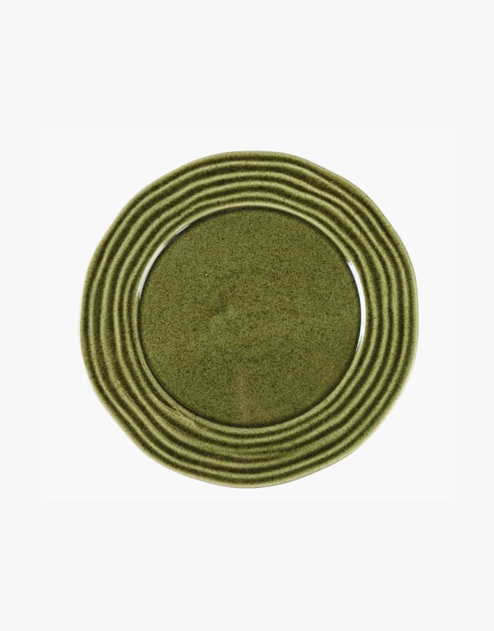 Middagstallrik grön - ø26 grön - 1